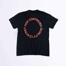 Load image into Gallery viewer, For Continued Quality Content Tee (Black)
